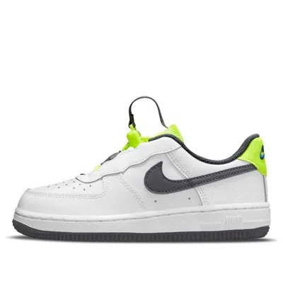 Nike (ps)  Force 1 Toggle 'white Volt'