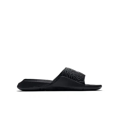 Air Jordan (gs)  Hydro 7 V2 Burst Crack Black Slippers