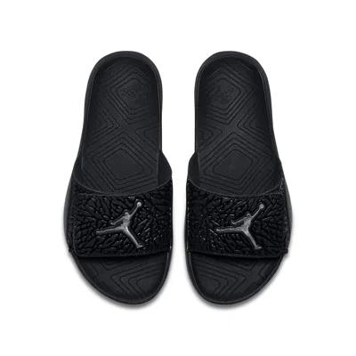 Air Jordan (gs)  Hydro 7 V2 Burst Crack Black Slippers