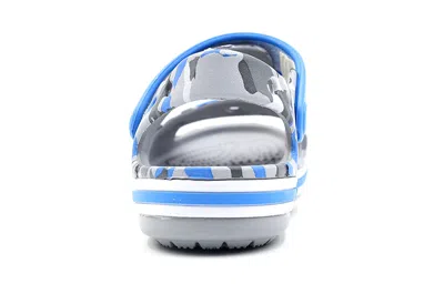 Crocs (ps)  Pattern Light Grey Sandals In Multi