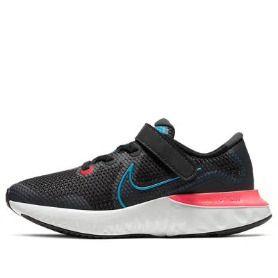 Nike (ps)  Renew Run 'black Blue Pink'