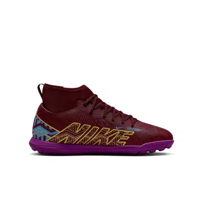 Nike (gs)  Mercurial Superfly 9 Club Km Tf Turf K 'red Purple'