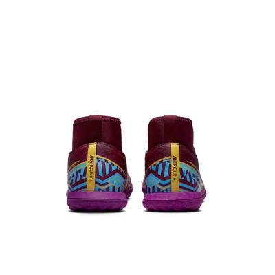 Nike (gs)  Mercurial Superfly 9 Club Km Tf Turf K 'red Purple'