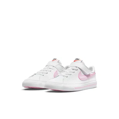 Nike (ps)  Court Legacy 'white Pink Foam'