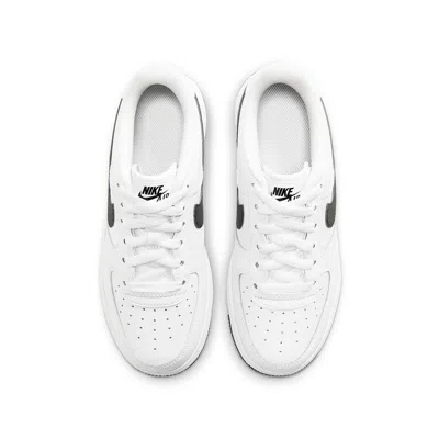 Nike (gs)  Air Force 1 Low 'white Iron Grey Swoosh'