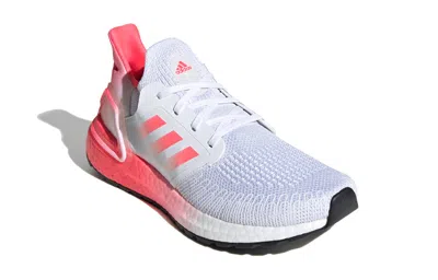 Adidas Originals (gs) Adidas Ultraboost 20 J 'white Signal Pink'