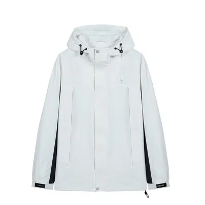 Mizuno Windbreaker Jacket 'grey' In White