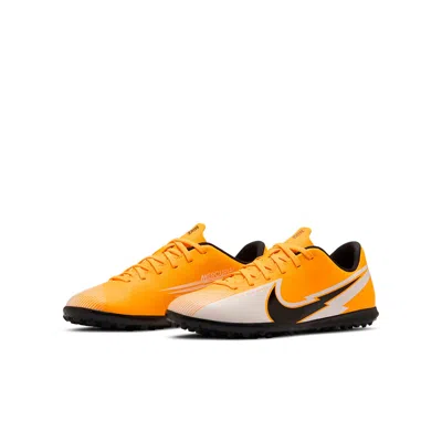 Nike (gs)  Jr Vapor 13 Club Tf Turf Laser Orange