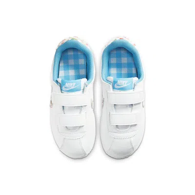 Nike (ps)  Cortez Basic Sl Se 'white Blue' In Multi