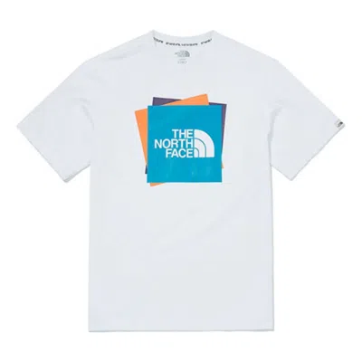 The North Face Moving Box T-shirt 'white Blue'