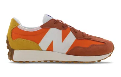 New Balance (gs)  327 'orange Yellow' In Red
