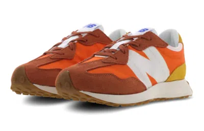 New Balance (gs)  327 'orange Yellow' In Red