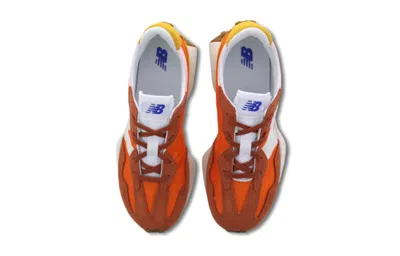 New Balance (gs)  327 'orange Yellow' In Red