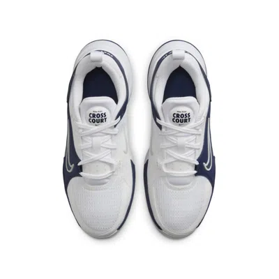 Nike (gs)  Crosscourt 'white Midnight Navy'