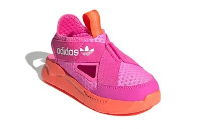 Adidas Originals (ps)  360 Sandal 'pink Blue' In Red