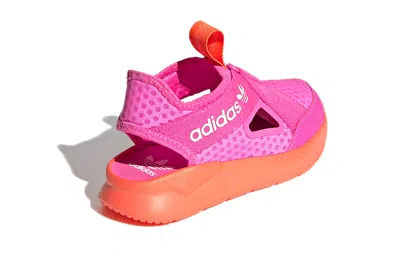 Adidas Originals (ps)  360 Sandal 'pink Blue' In Red