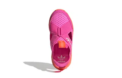 Adidas Originals (ps)  360 Sandal 'pink Blue' In Red