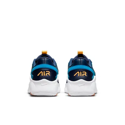 Nike (gs)  Air Max Bolt Breathable Non-slip Wear-resistant Low Tops Deep Blue In Multi