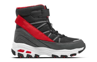 Skechers (gs)  D'lites Boots 'black Red'