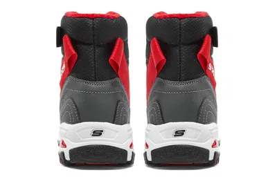 Skechers (gs)  D'lites Boots 'black Red'