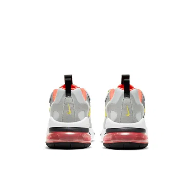 Nike (gs)  Air Max 270 React 'smoke Grey High Voltage' In Multi