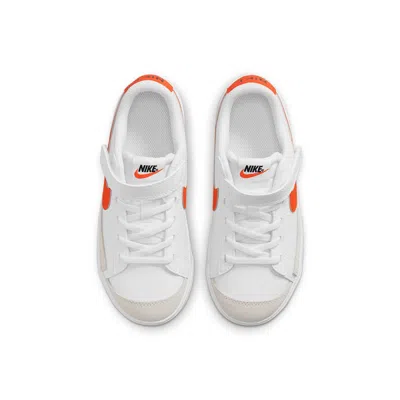 Nike (ps)  Blazer Low '77 'white Team Orange' In Multi