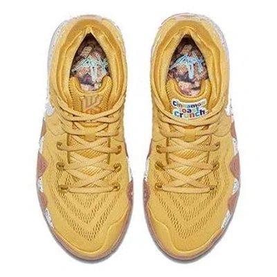 Nike (gs)  Kyrie 4 'cinnamon Toast Crunch' Gs In Gold
