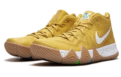 Nike (gs)  Kyrie 4 'cinnamon Toast Crunch' Gs In Gold
