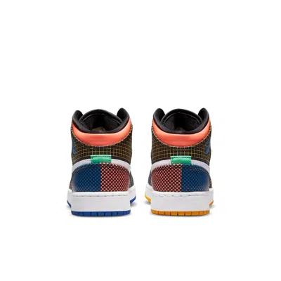 Air Jordan (gs) 1 Mid Mmd 'multi Grid' | ModeSens