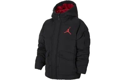 Air Jordan (gs)  Air Puffer Jacket 'black Red'