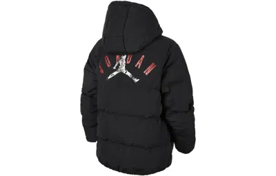 Air Jordan (gs)  Air Puffer Jacket 'black Red'