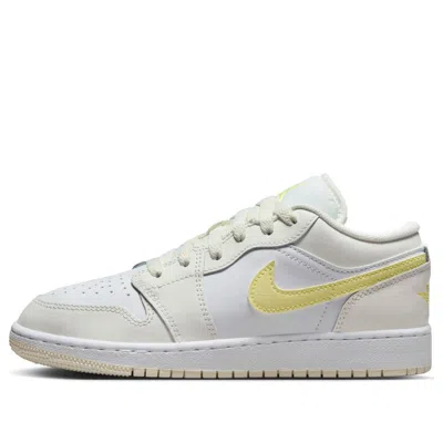 Air Jordan (gs)  1 Low 'sail Light Laser Orange' In White