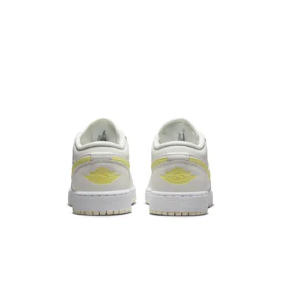 Air Jordan (gs)  1 Low 'sail Light Laser Orange' In White