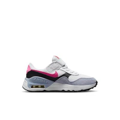 Nike (ps)  Air Max Systm Shoes 'white Blue Lightning'