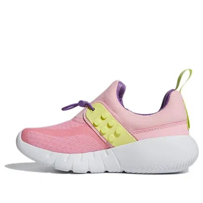 Adidas Originals (ps) Adidas Lego X Rapidazen J 'light Pink Semi Frozen Yellow'