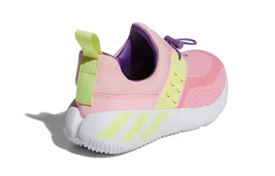 Adidas Originals (ps) Adidas Lego X Rapidazen J 'light Pink Semi Frozen Yellow'