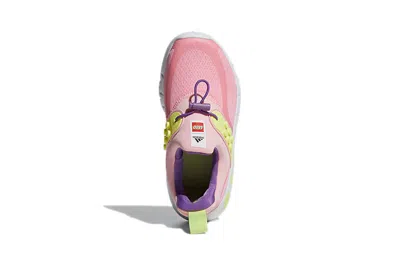 Adidas Originals (ps) Adidas Lego X Rapidazen J 'light Pink Semi Frozen Yellow'