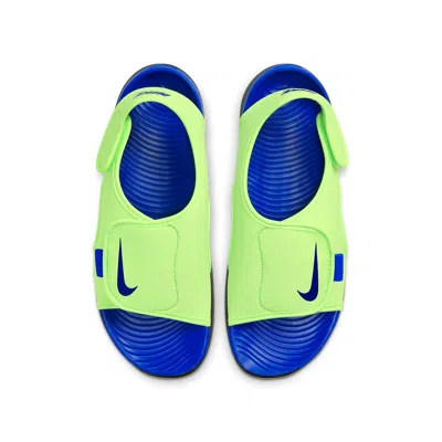 Nike (gs)  Sunray Adjust 5 V2 'ghost Green Hyper Blue'