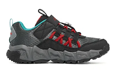 Skechers (gs)  Velocitrek 'black Red' In Multi