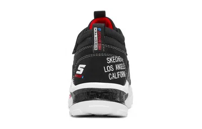 Skechers (gs)  Skech-bots 'black Red' In Multi