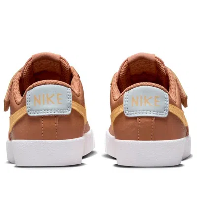 Nike (ps)  Blazer Low 'amber Brown Grey'