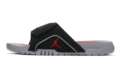 Air Jordan (gs)  Hydro 4 Retro Slide 'black Cement Grey'