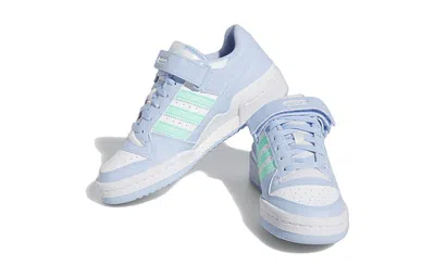 Adidas Originals (gs) Adidas Forum Low 'blue Dawn Easy Green'