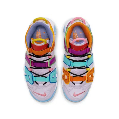 Nike (gs)  Air More Uptempo Orange/blue/purple In Multi