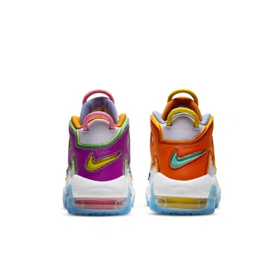Nike (gs)  Air More Uptempo Orange/blue/purple In Multi