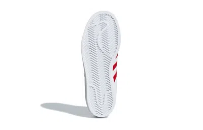 Adidas Originals (gs) Adidas Superstar J 'white Scarlet'