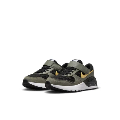 Nike (ps)  Air Max System Shoes 'black Gold'