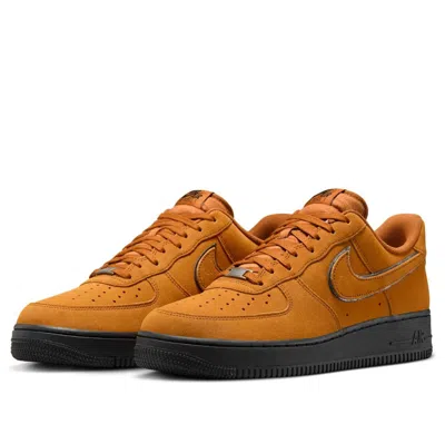 Nike Air Force 1 Low '07 Lv8 'desert Ochre Black' In Brown
