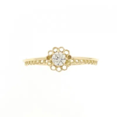 Pre-owned Ahkah Yellow Band Ring ()