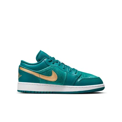 Air Jordan (gs)  1 Low Se Velvet 'geode Teal Velvet'
